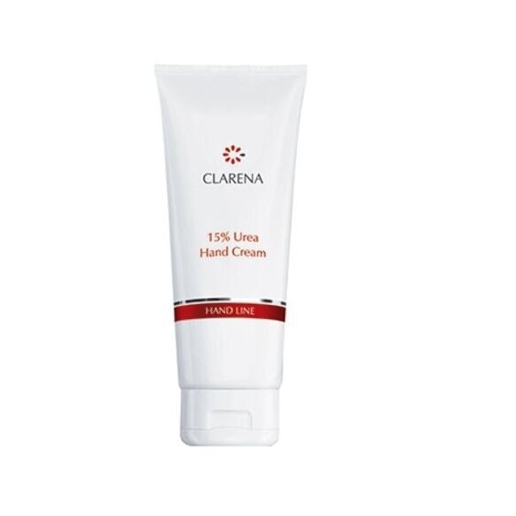 CLARENA 15% UREA drėkinantis ir regeneruojantis rankų kremas, 100 ml CLARENA 15% UREA drėkinantis ir regeneruojantis rankų kremas, 100 ml