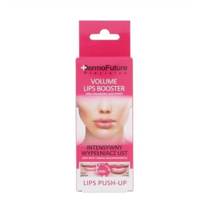 DERMOFUTURE VOLUME LIPS BOOSTER lūpų putlinimo priemonė, 12 ml DERMOFUTURE VOLUME LIPS BOOSTER lūpų putlinimo priemonė, 12 ml