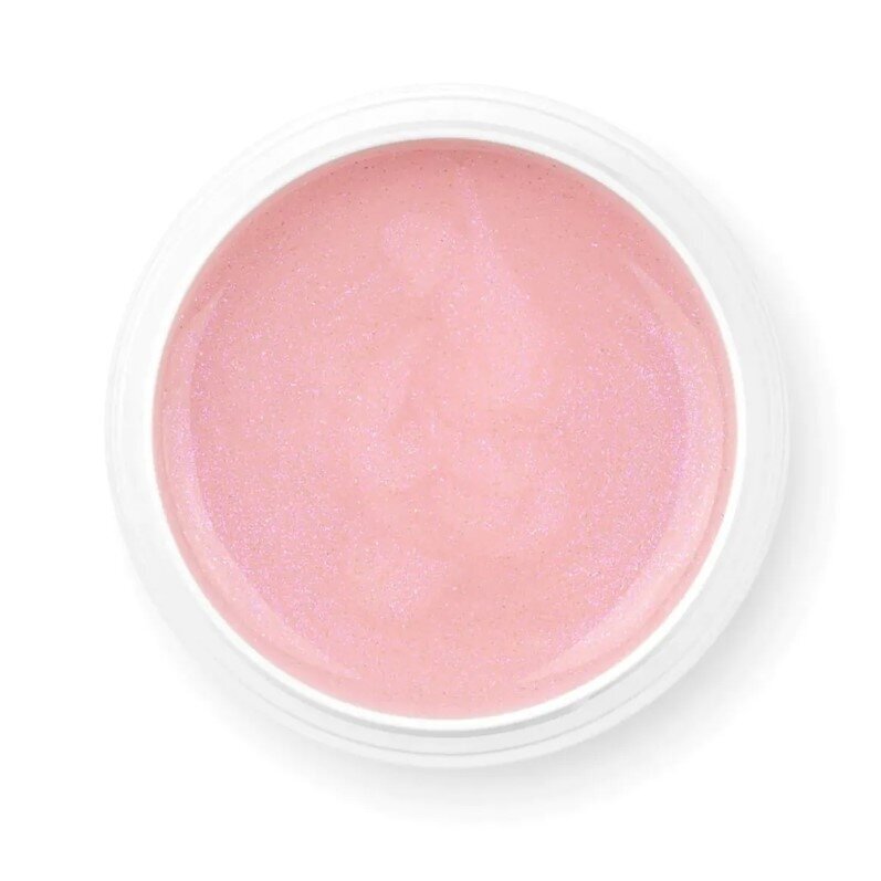 CLARESA statybinis gelis nagų priauginimui SOFT&EASY GEL BLINKING PINK, 45 g. 2