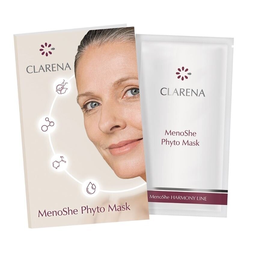 CLARENA MENOSHE PHYTO stangrinanti kreminė veido kaukė, 5 ml CLARENA MENOSHE PHYTO stangrinanti kreminė veido kaukė, 5 ml