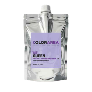 COLORAREA QUEEN geltonus atspalvius neutralizuojantis šviesinamasis kremas, 250g COLORAREA QUEEN geltonus atspalvius neutralizuojantis šviesinamasis kremas, 250g