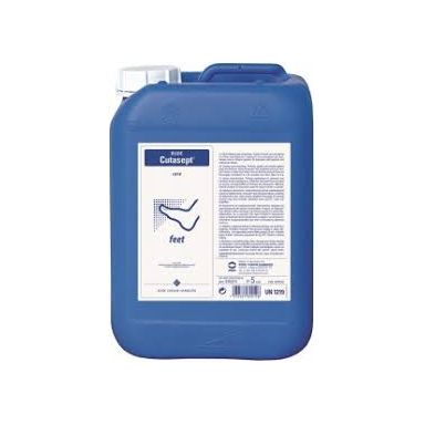 CUTASEPT® FEET dezinfekcinė priemonė pėdų grybelio profilaktikai, 5000 ml CUTASEPT® FEET dezinfekcinė priemonė pėdų grybelio profilaktikai, 5000 ml