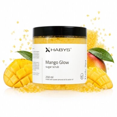 DAILY SPA cukrinis kūno šveitiklis MANGO GLOW, 250 ml
