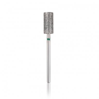 Profesionalus deimantinis frezos antgalis CYLINDER GREEN Profesionalus deimantinis frezos antgalis CYLINDER GREEN