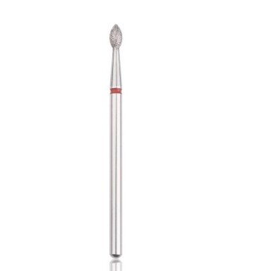 Profesionalus deimantinis frezos antgalis FLAME SMALL RED Profesionalus deimantinis frezos antgalis FLAME SMALL RED