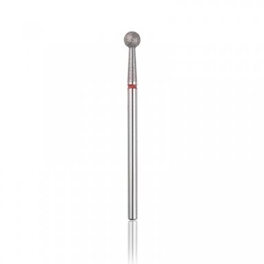 Profesionalus deimantinis frezos antgalis BALL RED 3,5 Profesionalus deimantinis frezos antgalis BALL RED 3,5