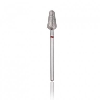 Profesionalus deimantinis frezos antgalis ROUNDED DROP RED Profesionalus deimantinis frezos antgalis ROUNDED DROP RED