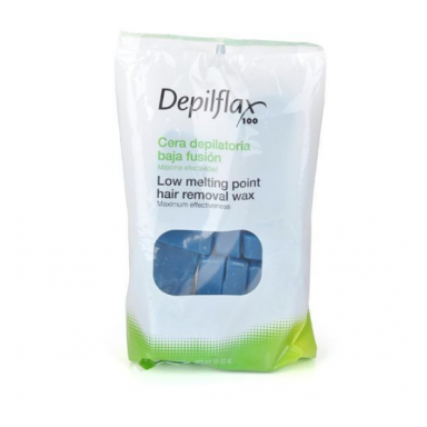 DEPILFLAX kietasis azuleno vaškas profesionalioms depiliacijos procedūroms, 1 kg. DEPILFLAX kietasis azuleno vaškas profesionalioms depiliacijos procedūroms, 1 kg.