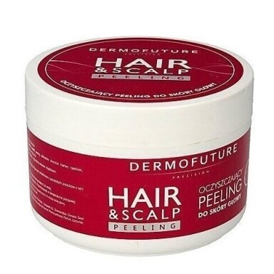 DERMOFUTURE HAIR&SCALP galvos odos šveitiklis, 300 ml DERMOFUTURE HAIR&SCALP galvos odos šveitiklis, 300 ml