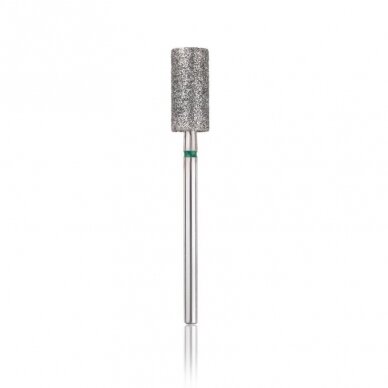 Profesionalus deimantinis frezos antgalis CYLINDER GREEN Profesionalus deimantinis frezos antgalis CYLINDER GREEN