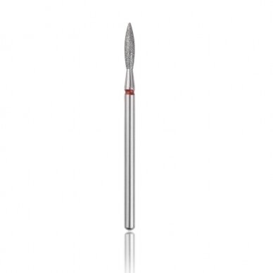 Profesionalus deimantinis frezos antgalis FLAME SAFE RED Profesionalus deimantinis frezos antgalis FLAME SAFE RED