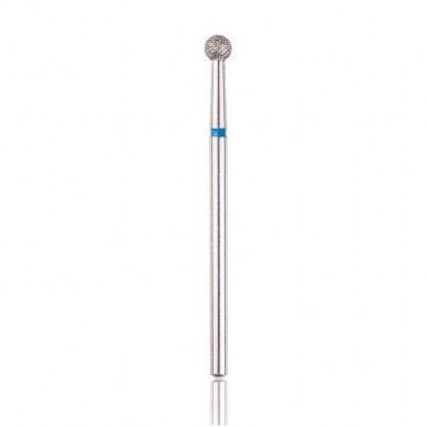 Profesionalus deimantinis frezos antgalis BALL BLUE 3,5 Profesionalus deimantinis frezos antgalis BALL BLUE 3,5