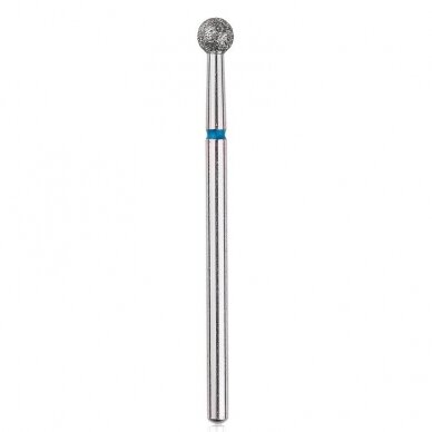 Profesionalus deimantinis frezos antgalis BALL BLUE 4,0 Profesionalus deimantinis frezos antgalis BALL BLUE 4,0