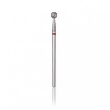 Profesionalus deimantinis frezos antgalis BALL RED 5,0 Profesionalus deimantinis frezos antgalis BALL RED 5,0