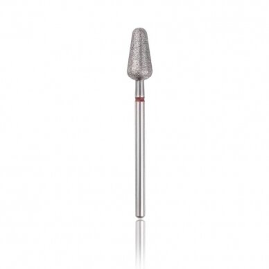 Profesionalus deimantinis frezos antgalis ROUNDED DROP RED Profesionalus deimantinis frezos antgalis ROUNDED DROP RED