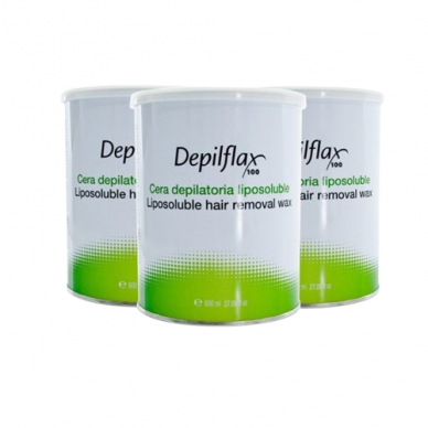 DEPILFLAXnatūralios sudėties depiliacijos vaškas skardinėje NATURAL, 800 ml DEPILFLAXnatūralios sudėties depiliacijos vaškas skardinėje NATURAL, 800 ml