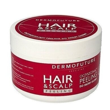 DERMOFUTURE HAIR&SCALP galvos odos šveitiklis, 300 ml DERMOFUTURE HAIR&SCALP galvos odos šveitiklis, 300 ml