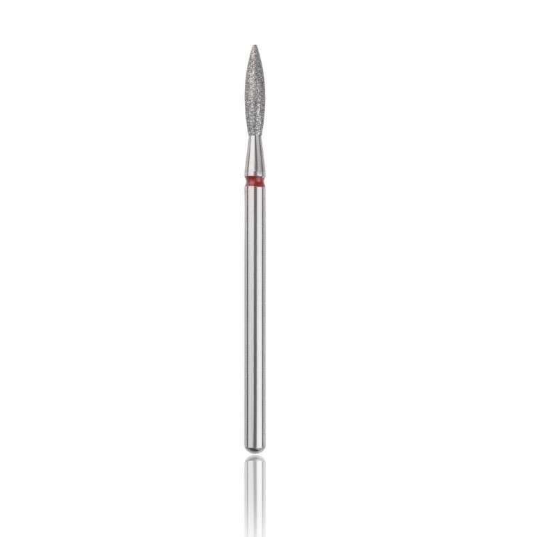 Profesionalus deimantinis frezos antgalis FLAME SAFE RED Profesionalus deimantinis frezos antgalis FLAME SAFE RED