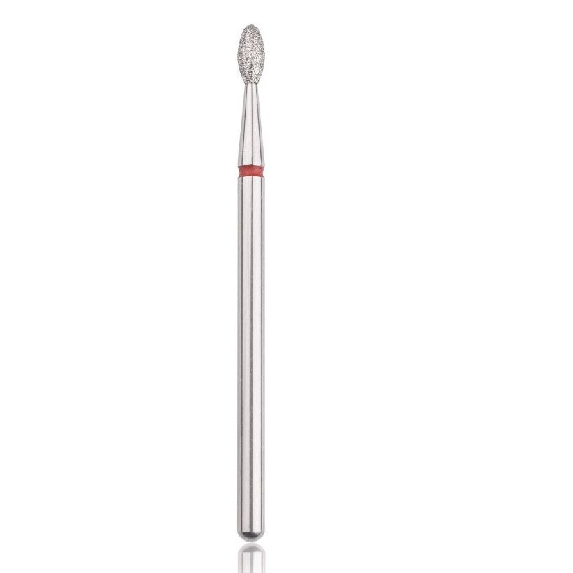 Profesionalus deimantinis frezos antgalis DROP RED Profesionalus deimantinis frezos antgalis DROP RED