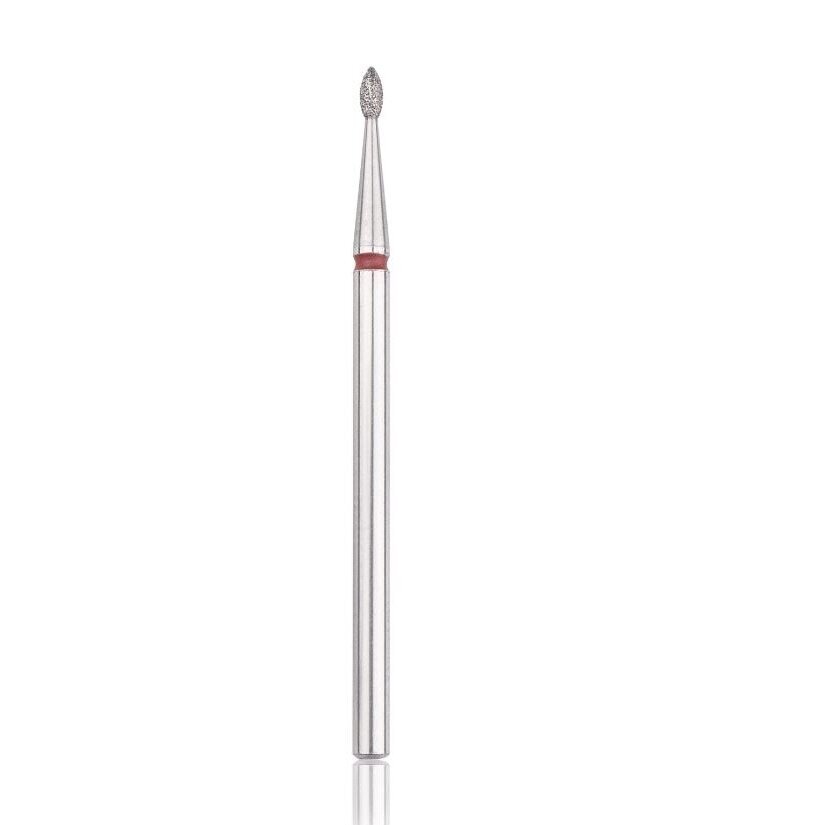 Profesionalus deimantinis frezos antgalis DROP RED