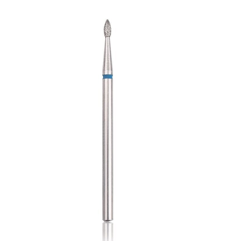 Profesionalus deimantinis frezos antgalis FLAME SMALL BLUE Profesionalus deimantinis frezos antgalis FLAME SMALL BLUE