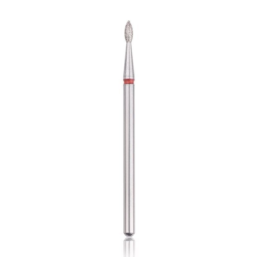Profesionalus deimantinis frezos antgalis DROP RED