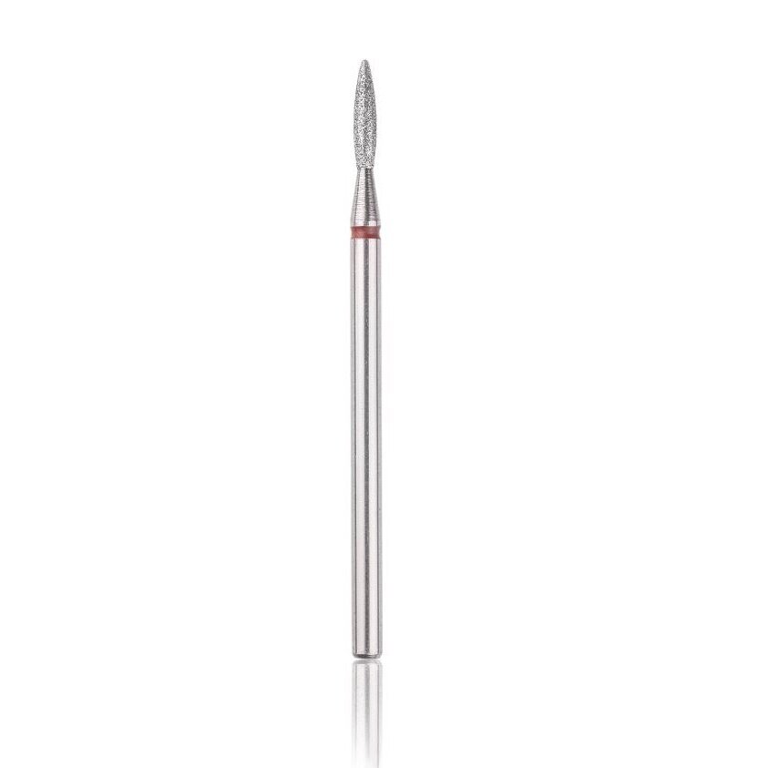 Profesionalus deimantinis frezos antgalis FLAME SHARP RED Profesionalus deimantinis frezos antgalis FLAME SHARP RED