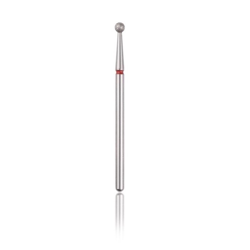 Profesionalus deimantinis frezos antgalis BALL RED 2,7