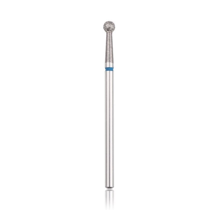 Profesionalus deimantinis frezos antgalis BALL BLUE 3,1