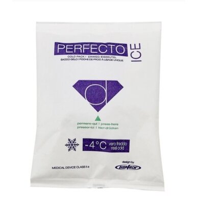 DISPOTECH PERFECTO ICE sausas ledas - vienkartinis šaldantis paketas, aktyvuojamas suspaudimu DISPOTECH PERFECTO ICE sausas ledas - vienkartinis šaldantis paketas, aktyvuojamas suspaudimu