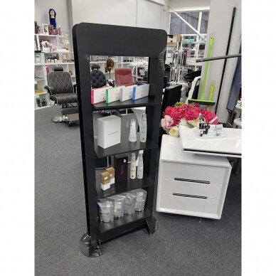 Ekspozicinė prekių lentyna grožio salonams bei kirpykloms EXPO/SLIM 2 Ekspozicinė prekių lentyna grožio salonams bei kirpykloms EXPO/SLIM 2