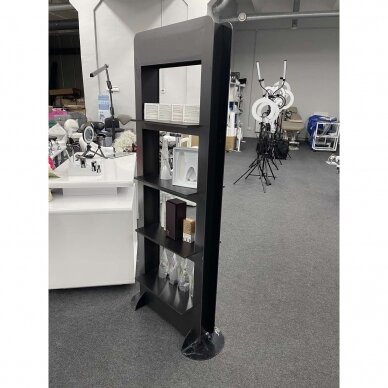 Ekspozicinė prekių lentyna grožio salonams bei kirpykloms EXPO/SLIM 4 Ekspozicinė prekių lentyna grožio salonams bei kirpykloms EXPO/SLIM 4