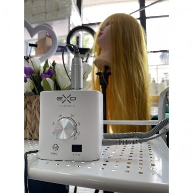 EXO PROFESSIONAL profesionali elektrinė freza manikiūro ir pedikiūro darbams EKO CX3 9 EXO PROFESSIONAL profesionali elektrinė freza manikiūro ir pedikiūro darbams EKO CX3 9