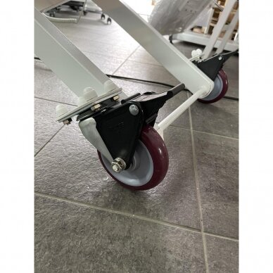 Profesionalus elektrinis masažo stalas-gultas AZZURRO 329E (1 variklis), baltos spalvos 9 Profesionalus elektrinis masažo stalas-gultas AZZURRO 329E (1 variklis), baltos spalvos 9