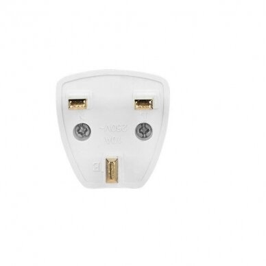 Elektros tinklo lizdo adapteris EU - UK 1 Elektros tinklo lizdo adapteris EU - UK 1