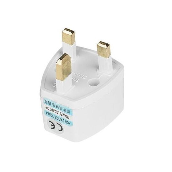 Elektros tinklo lizdo adapteris EU - UK Elektros tinklo lizdo adapteris EU - UK