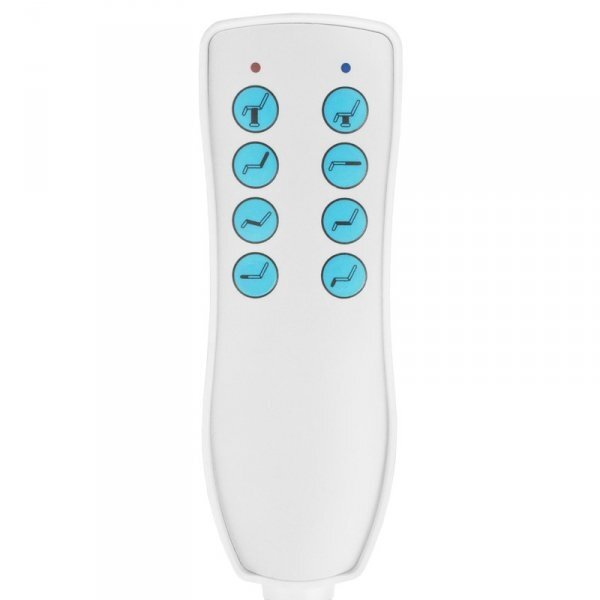 Profesionali elektrinė kosmetologinė kėdė-gultas AZZURRO 871 (1 variklis), baltos spalvos 3 Profesionali elektrinė kosmetologinė kėdė-gultas AZZURRO 871 (1 variklis), baltos spalvos 3