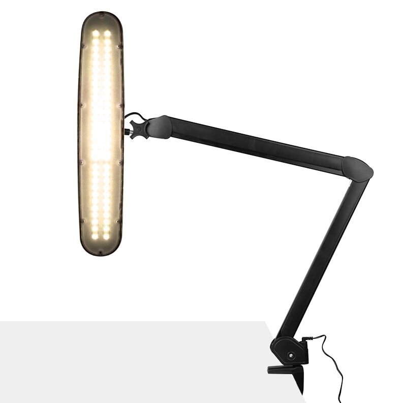 ELEGANTE RED LINE profesionali kosmetologinė LED lempa ELEGANTE 801-TL su reguliuojamu šviesos intensyvumu ir spalva, tvirtinama prie stalo arba vežimėlio 1 ELEGANTE RED LINE profesionali kosmetologinė LED lempa ELEGANTE 801-TL su reguliuojamu šviesos intensyvumu ir spalva, tvirtinama prie stalo arba vežimėlio 1