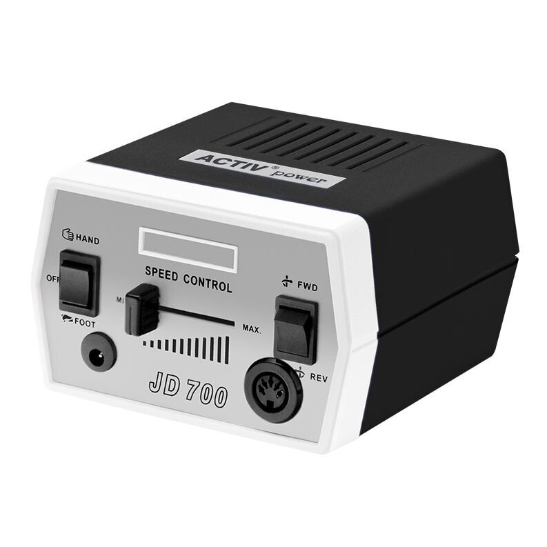 Profesionali elektrinė nagų freza ACTIV POWER JD700 juodos spalvos 35w (30.000 apsukos) Profesionali elektrinė nagų freza ACTIV POWER JD700 juodos spalvos 35w (30.000 apsukos)