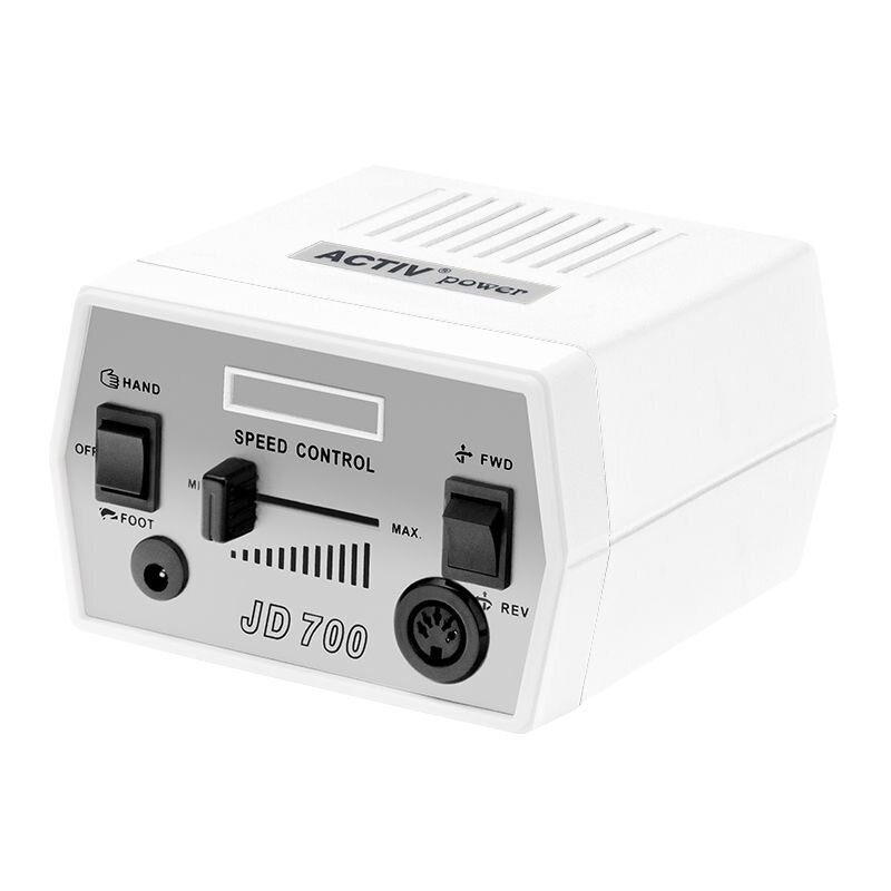 Profesionali elektrinė freza manikiūro darbams ACTIV POWER JD700 balta 35w (30.000 apsukos) Profesionali elektrinė freza manikiūro darbams ACTIV POWER JD700 balta 35w (30.000 apsukos)