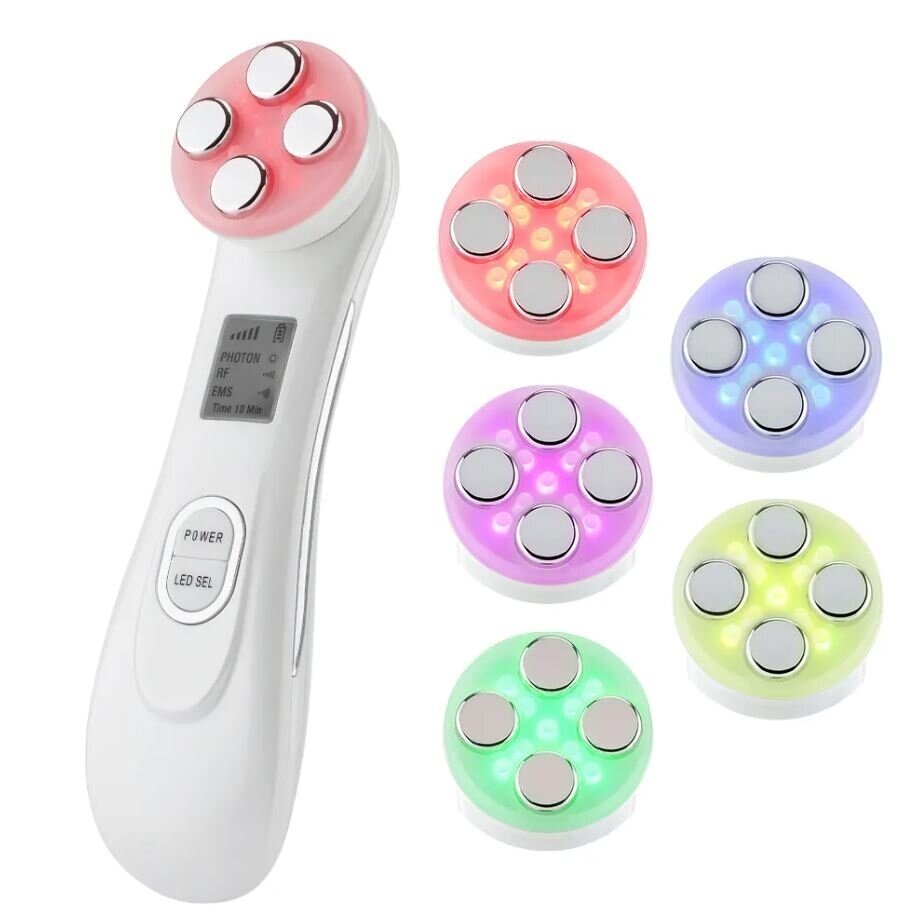 Elektroporacijos aparatas veido atjauninimui (fotonai+ EMS +RF), be stovelio 1 Elektroporacijos aparatas veido atjauninimui (fotonai+ EMS +RF), be stovelio 1