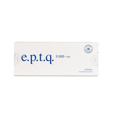 e.p.t.q. S500 Hyaluron Pen užpildas mėlynas 24 mg / ml. e.p.t.q. S500 Hyaluron Pen užpildas mėlynas 24 mg / ml.
