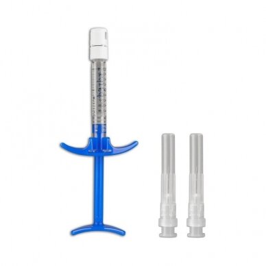 e.p.t.q. S500 Hyaluron Pen užpildas mėlynas 24 mg / ml. 1 e.p.t.q. S500 Hyaluron Pen užpildas mėlynas 24 mg / ml. 1