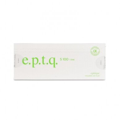e.p.t.q. S100 Hyaluron Pen užpildas GREEN 24 mg / ml. e.p.t.q. S100 Hyaluron Pen užpildas GREEN 24 mg / ml.