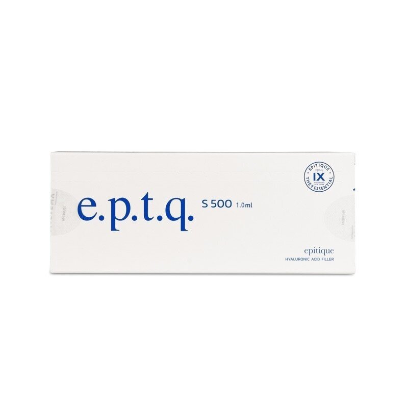 e.p.t.q. S500 Hyaluron Pen užpildas mėlynas 24 mg / ml. e.p.t.q. S500 Hyaluron Pen užpildas mėlynas 24 mg / ml.
