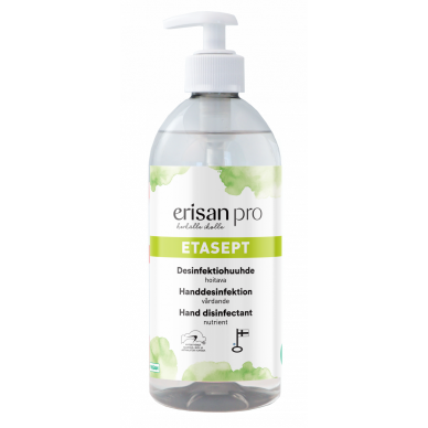 ERISAN PRO ETASEPT antiseptinis rankų skystis, 500 ml ERISAN PRO ETASEPT antiseptinis rankų skystis, 500 ml