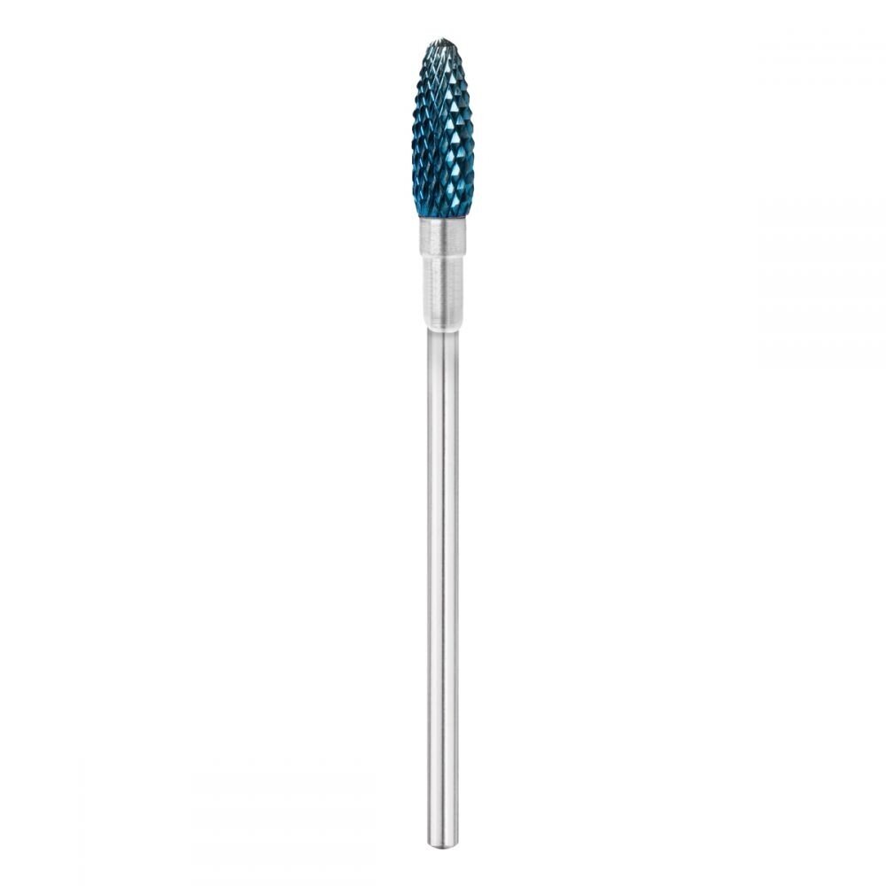 EXO PROFESSIONAL HARD BLUE kietmetalio frezos antgalis manikiūro darbams CONE 02 EXO PROFESSIONAL HARD BLUE kietmetalio frezos antgalis manikiūro darbams CONE 02