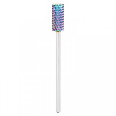 EXO PROFESSIONAL HARD BLUE kietmetalio frezos antgalis manikiūro darbams CURVED SHAFT 10