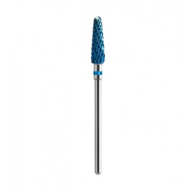 EXO PROFESSIONAL HARD BLUE kietmetalio frezos antgalis manikiūro darbams CONE 01 EXO PROFESSIONAL HARD BLUE kietmetalio frezos antgalis manikiūro darbams CONE 01