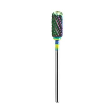 EXO PROFESSIONAL kietmetalio frezos antgalis manikiūro darbams RAINBOW CURVED 14 EXO PROFESSIONAL kietmetalio frezos antgalis manikiūro darbams RAINBOW CURVED 14